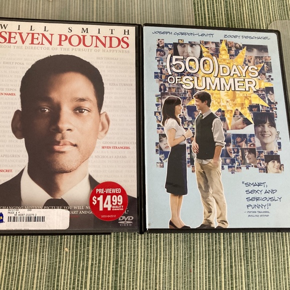 500 Days of Summer & Seven Pounds - Picture 1 of 7